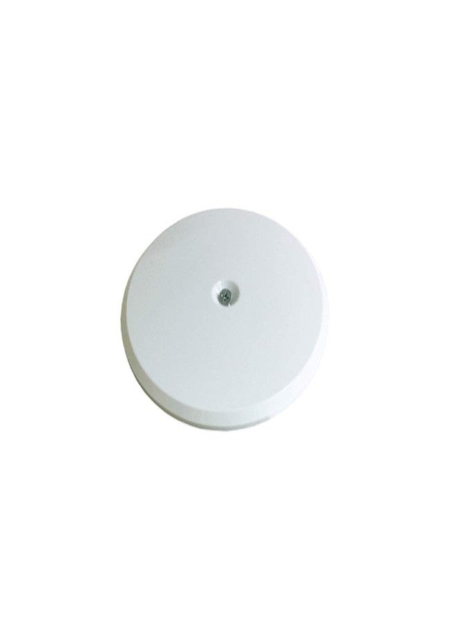 PROFLO PFFAC4 4-1/4" Plastic Cut Off Cover - White - Image 2