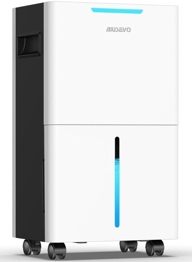 Aiusevo 1500 Sq. ft Dehumidifier for Basement and Large Room, 21 Pints Dehumidifiers for Home with Drain Hose, Intelligent Humidity Control, 3 Modes, 24H Timer, Ideal for RV, Bathroom, Bedroom - Image 1