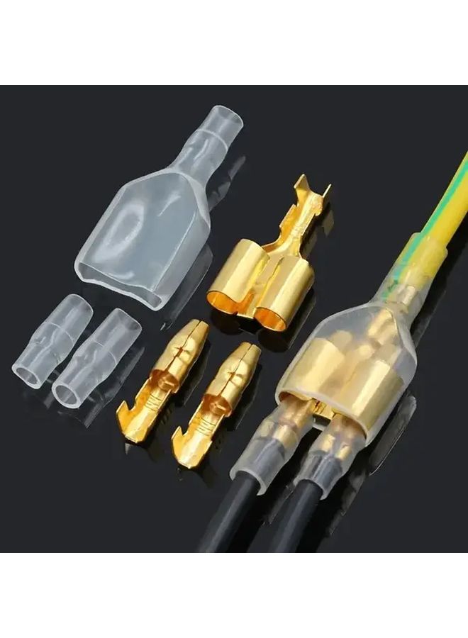 50 Sets 4 0mm Male Female Terminal Car Wire Electrical Connector 300pcs Transparent Sheath - Image 2