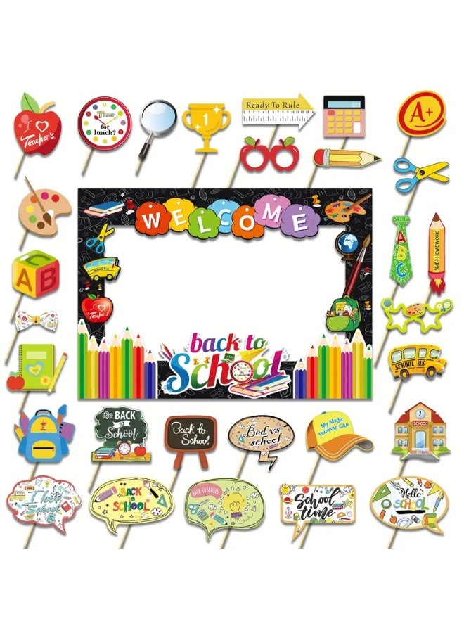 Kidzilla Complete Party Decoration Pack with Paper Decor for Back to School Events - Pack of 29, 12-20 cm, Paper - Image 1