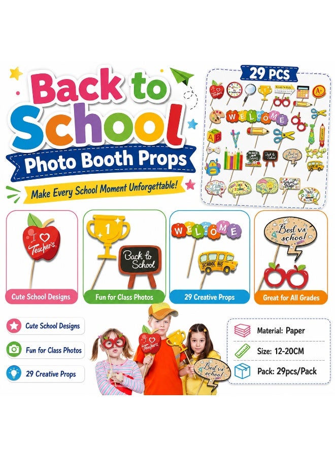 Kidzilla Complete Party Decoration Pack with Paper Decor for Back to School Events - Pack of 29, 12-20 cm, Paper - Image 5