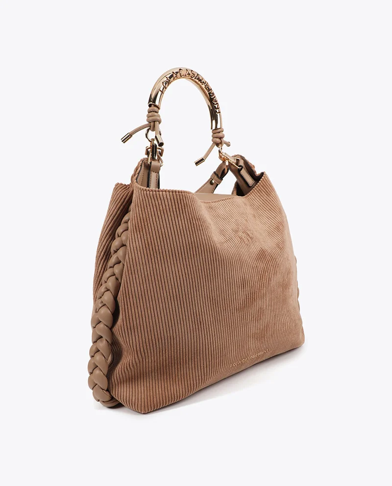 لولا كساديمونت حقيبة تسوق بمقبض معدني مخصصة