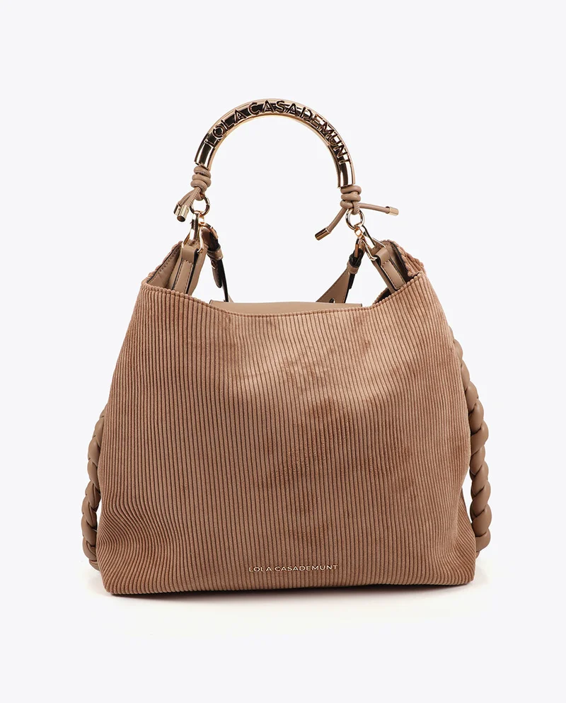 لولا كساديمونت حقيبة تسوق بمقبض معدني مخصصة