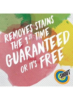 Shout Shout Active Enzyme Laundry Stain Remover Spray, Triple-Acting Formula Clings, Penetrates, and Lifts 100+ Types of Everyday Stains - Prewash Refill 60oz  - Image 2
