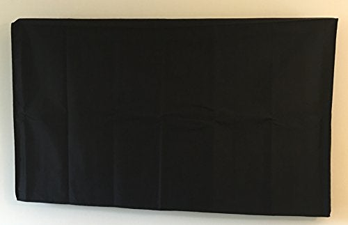 Comp Bind Technology 46'' Flat Screen TV - Outdoor Water Resistant Black Cover, Ideal for LCD and Plasma TV - 42.5''W x 4''H x 25.5''H - Image 1
