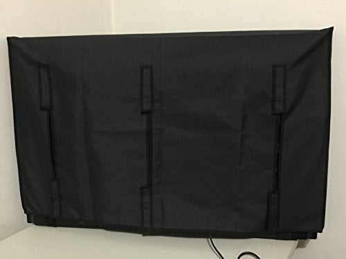 Comp Bind Technology 46'' Flat Screen TV - Outdoor Water Resistant Black Cover, Ideal for LCD and Plasma TV - 42.5''W x 4''H x 25.5''H - Image 4