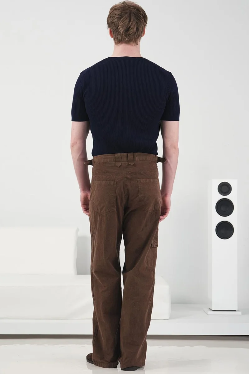 Giesto Walnut Brown GIESTO Men’s Suit Pants for Men | Best Price UAE