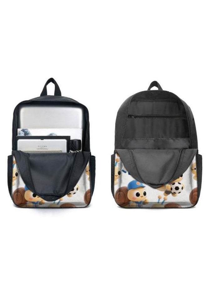 Bright Li Fire The fashion treasure of students and teenagers! Fun cartoon bag three-piece set, good-looking online (students, children, friends' outings, mountain climbing, schooling, etc. can be used) - 50 - Image 4