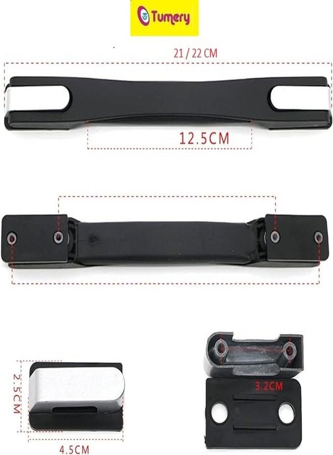 Tumery Repair Replacement Luggage Part Accessories for VIP Safari, American turistr, Skybag Suitcase Trolley Bag for Luggage Parts (1 Pcs Black (New) Handle) - Image 2