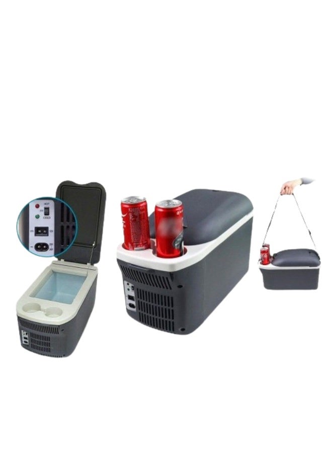 ال سي ثلاجة سفر محمولة ومبردة بسعة 8 لتر - Image 1