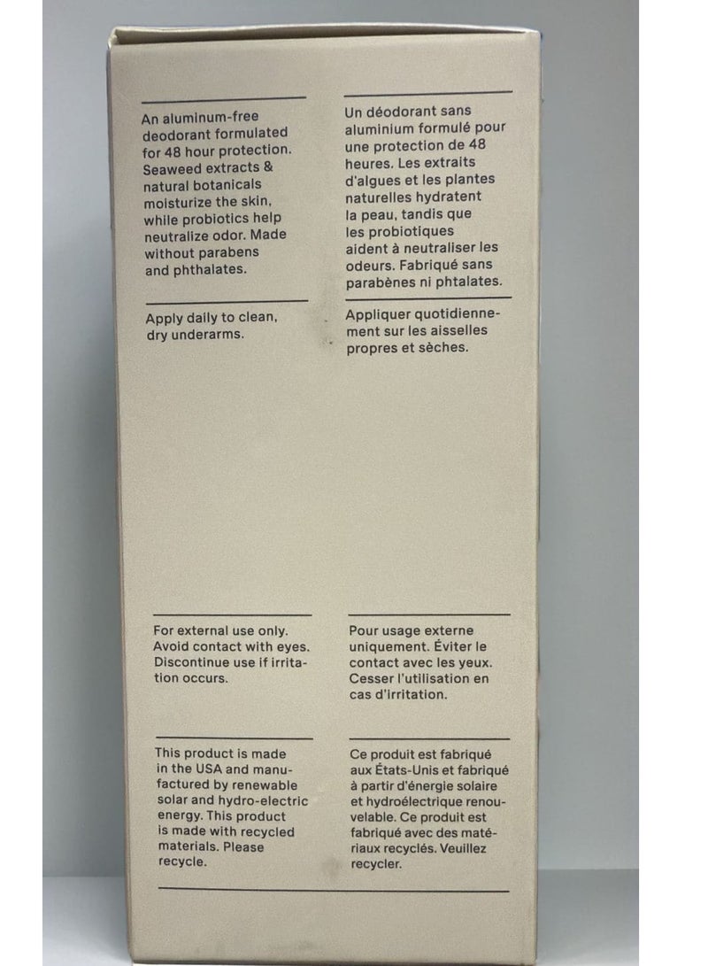 SALT & STONE Natural Deodorant - Santal & Vetiver | Extra Strength Natural Deodorant for Women & Men | Aluminum Free with Seaweed Extracts, Shea Butter & Probiotics | Free From Parabens, Sulfates & Ph - Image 3