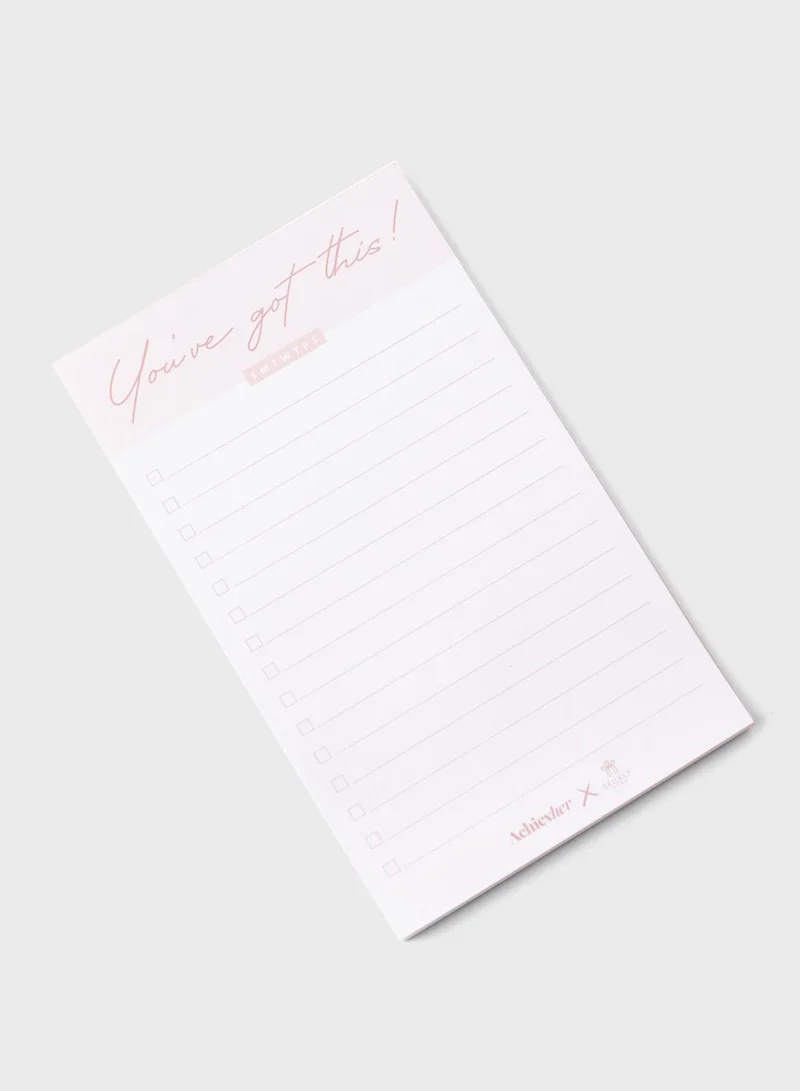 Prickly Pear Achiever To Do List Memo Pad