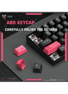 onikuma G55 Mechanical Gaming Keyboard,61 Keys Ultral Compact Wired Keyboard with RGB Backlit,Easy to Carry on Business Trip,for PC/Mac Gamer  - Image 5