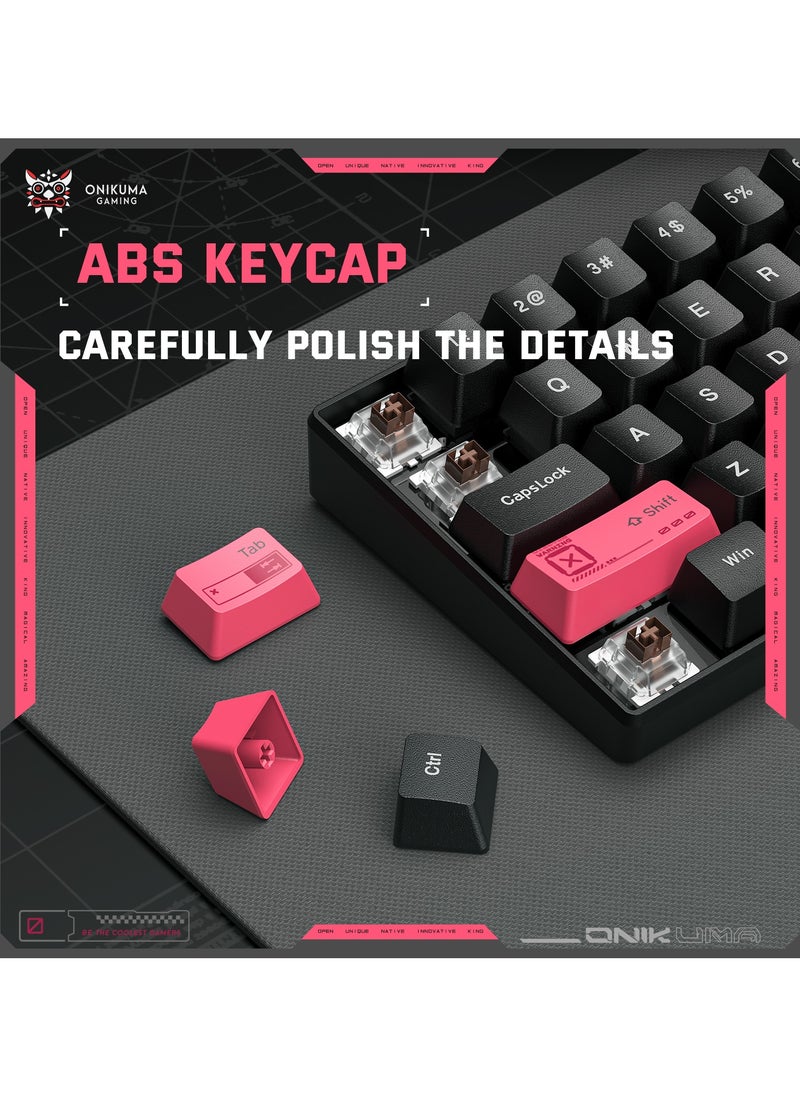 onikuma - G55 Mechanical Gaming Keyboard,61 Keys Ultral Compact Wired Keyboard with RGB Backlit,Easy to Carry on Business Trip,for PC/Mac Gamer - Image 1