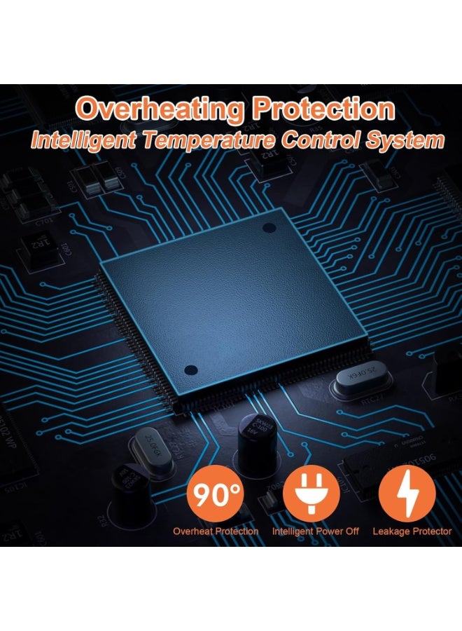 شو وو غسالة كهربائية عالية الضغط بقوة 3000 واط، غسالة سيارات منزلية، غسالة كهربائية محمولة، مسدس مياه قابل للفصل مع خرطوم بطول 10 أمتار، فوهات قابلة للتعديل، مدفع رغوة للسيارة والمنزل - Image 3