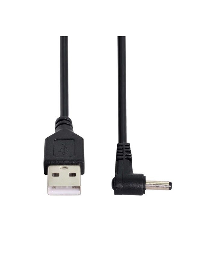 CY USB 2.0 A Type Male to Right Angled 3.5 x 1.35mm DC 5V Power Plug Barrel Connector 90 Degree Charge Cable - Image 5