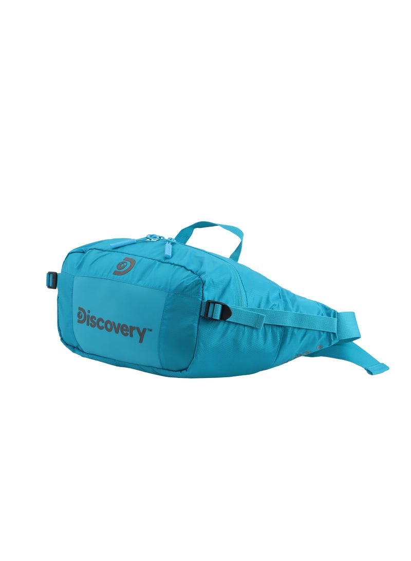 Discovery Outdoor Waist Bag Blue Durable Lightweight Water Resistant RFID pocket Men Women Hip BagBelt Bag Crossbody Bag for Travel Adventure Camping Trekking Hiking - Image 2