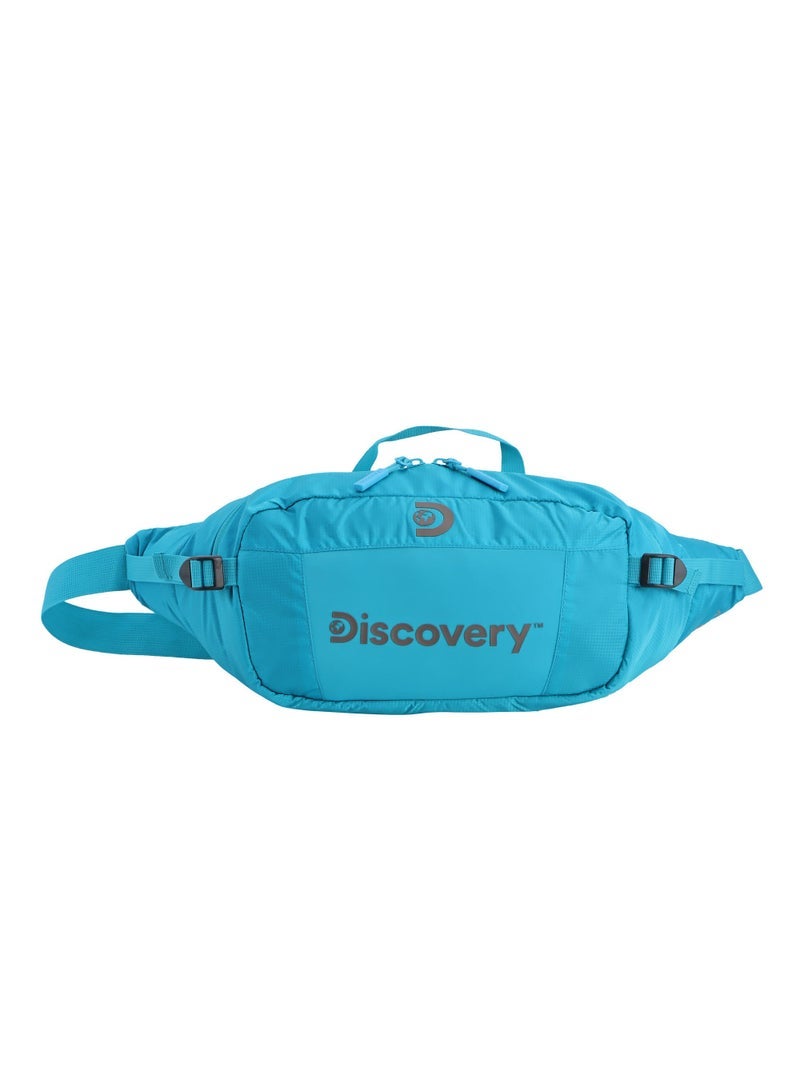 Discovery Outdoor Waist Bag Blue Durable Lightweight Water Resistant RFID pocket Men Women Hip BagBelt Bag Crossbody Bag for Travel Adventure Camping Trekking Hiking - Image 1
