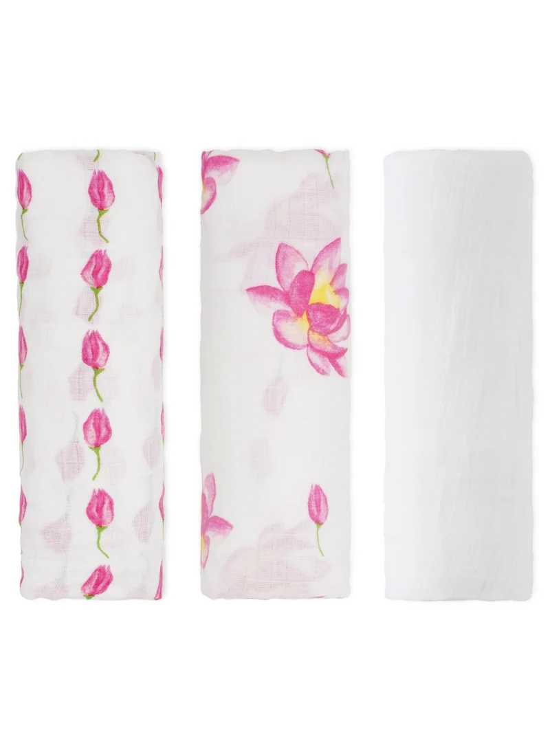 Malabar Baby 3 PACK Lotus (Lotus with White)