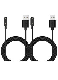 KENSUO 2Pcs,Charging Cable for Huawei Band 9/8/7/6,Honor Band 9/8/7/6,Huawei Watch Fit 3/Fit 2/Fit,Honor Watch ES, Huawei 4X/5X Smartwatch Magnetic USB Charging Cable Black  - Image 1