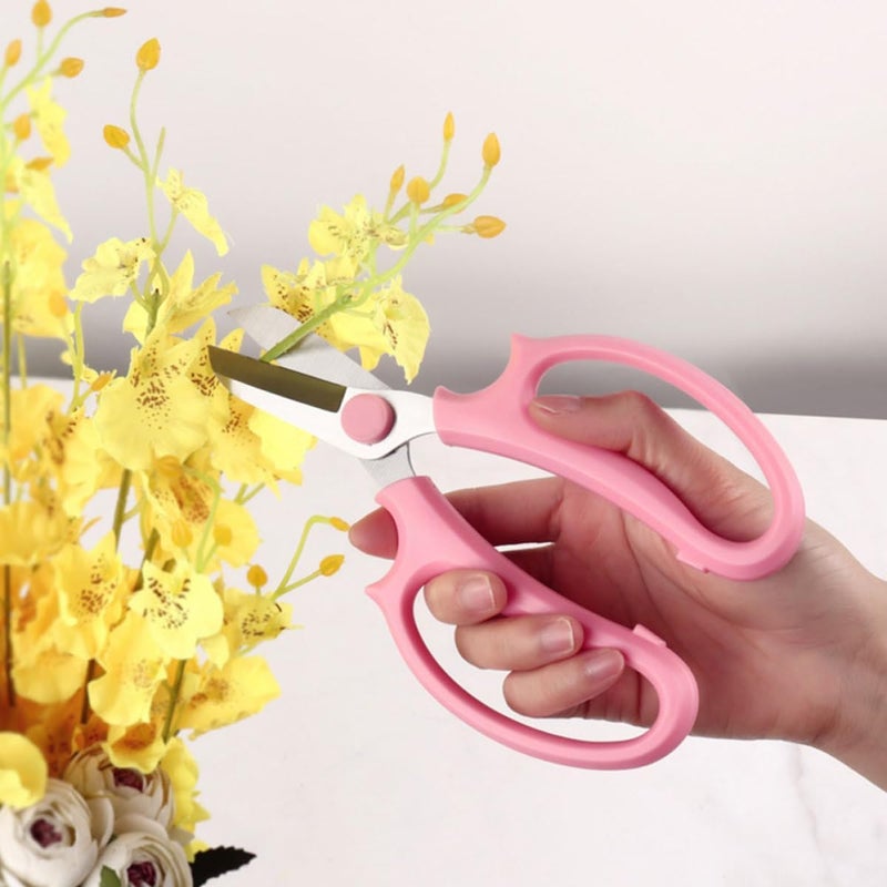 8pcs Garden Trimmer and Fruit Branch Pruner Shears Set, Multi-color Handheld Scissors for Flower Arrangement, Orchard Clipper, and Gardening Pruning Tasks - Image 3