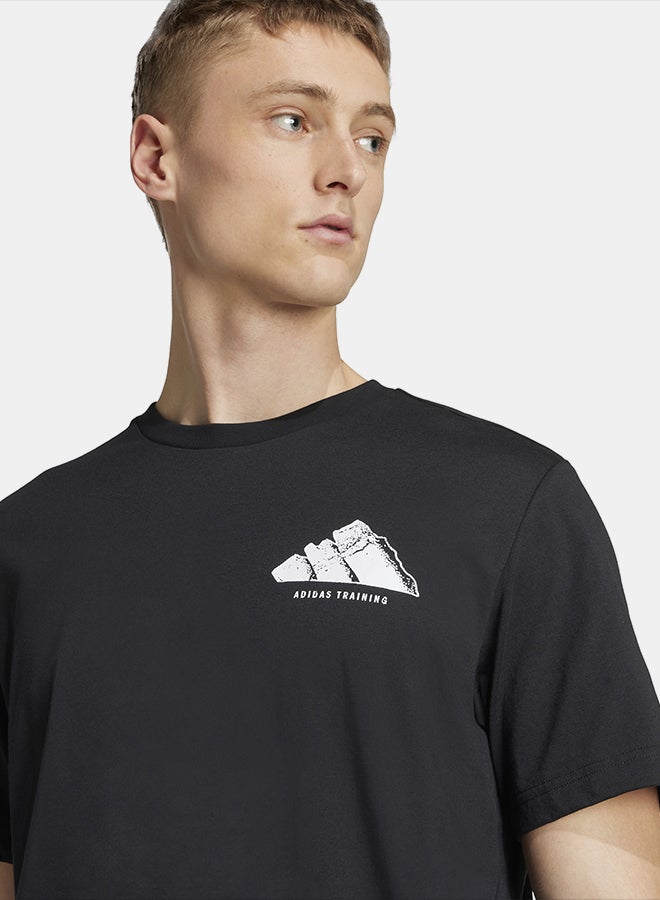 Adidas CLIMACOOL Vintage Training Graphic T-Shirt - Image 4