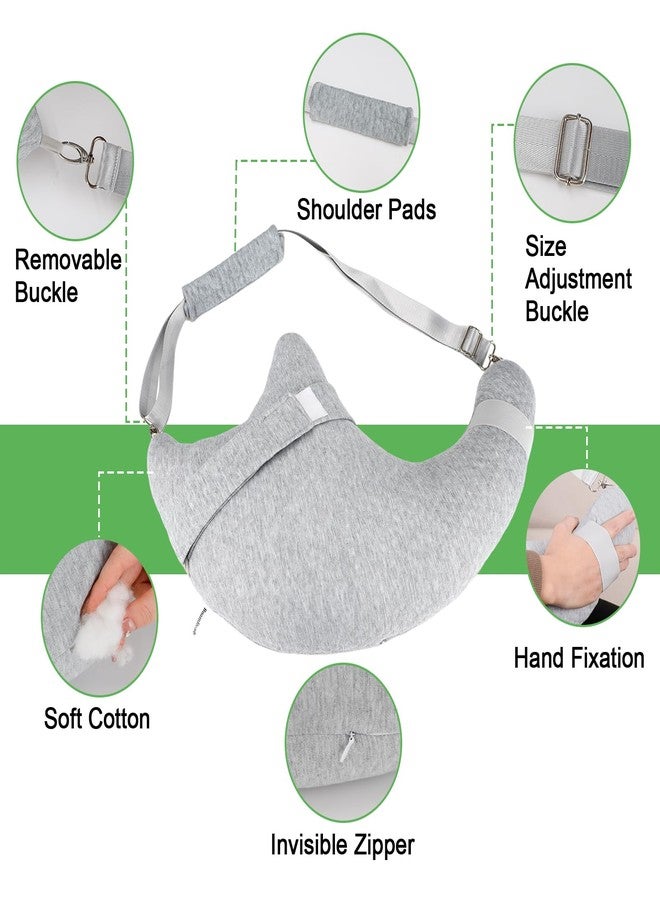 RoamReady Rotator Cuff Pillow, Post Shoulder Surgery Pillow for Sleeping or Sitting, Shoulder Pain Pillows for Arm Surgery Recovery, Side Sleeper Pillows for Arm Pain and Relie - Image 5