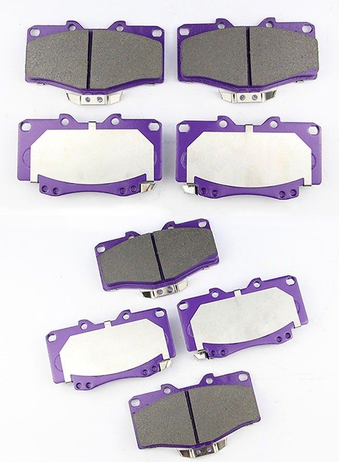 Generic High-end ceramic brake pads for cars(Front wheel and Rear wheel), OE quality, low noise, high temperature resistance, noiseless, no damage to the disc, no dust, stable braking performance under any conditions, suitable for FJ Land Cruiser, Prado, Lexus GX400, GX460, GX470LX450 Pajero, Jinnchang V77, Falcon Prince, Yu Hu, 007, Land Rover, Rui Ling, and more. Please see details for more models  - Image 4