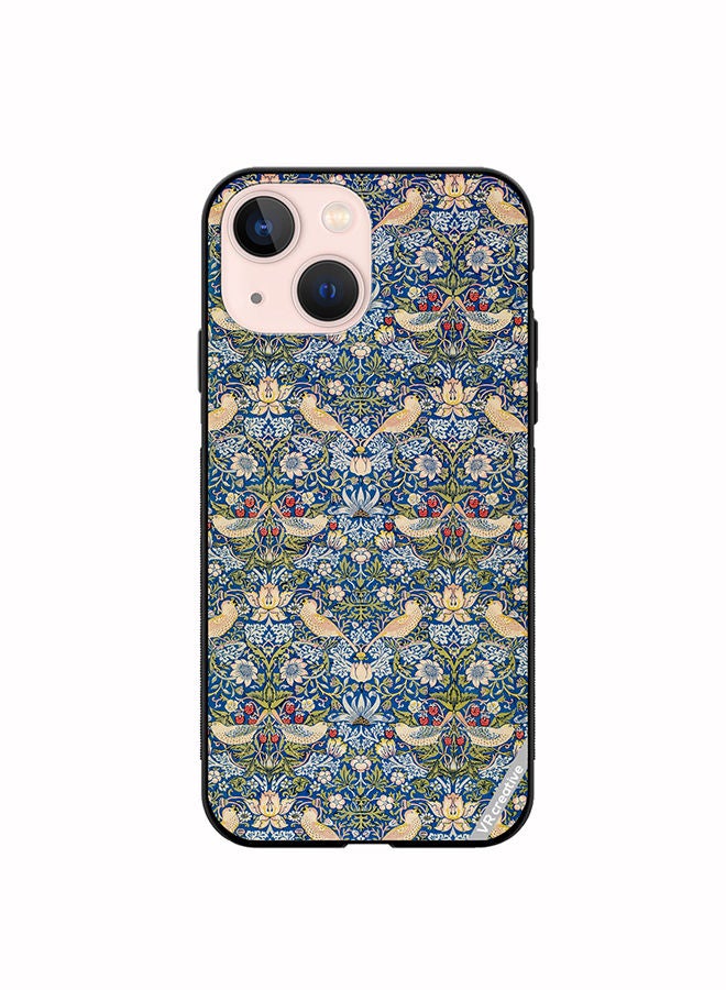 VR CREATIVE Protective Case Cover For Apple iPhone 14 Plus Splash Flower Design Multicolour - Image 1