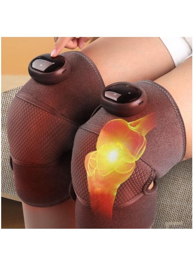 Generic - Electric Knee Massager Rechargeable Wireless Knee Massage Tool Knee Massager With Heat Compression Elbow Shoulder Brace Wrap - Image 1