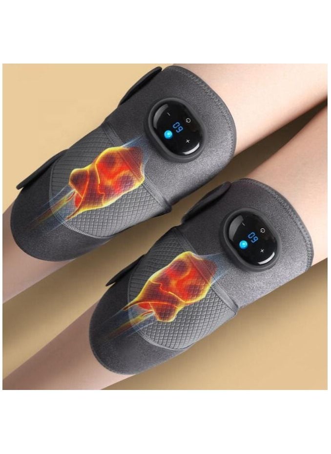 Generic - Electric Knee Massager Rechargeable Wireless Knee Massage Tool Knee Massager With Heat Compression Elbow Shoulder Brace Wrap - Image 1