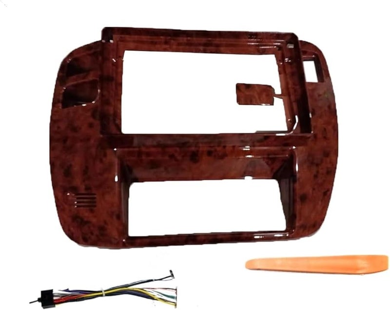 الإطار الأيسر 1 لسيارة نيسان باترول Y61 1997-2006، مشغل MP5 أندرويد 9 بوصة، لوحة وحدة رأس 2 دين - Image 3