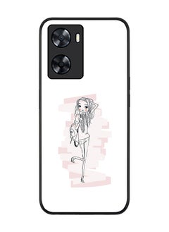 Stylizedd Rugged Black edge case for Oppo A57 4G/Oppo A77 4G/Oppo A77s Slim fit Soft Case Flexible Rubber Edges Anti Drop TPU Gel Thin Cover - Teen Star  - Image 1