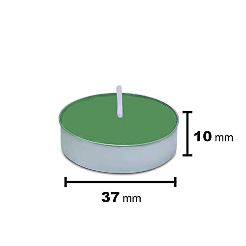 AURA DECOR AuraDecor Pack of 20 Fragrance Tealight Candles || Spa Candles || 3 Hours Burning Time (Rose & Lemon Grass), Wax - Image 4