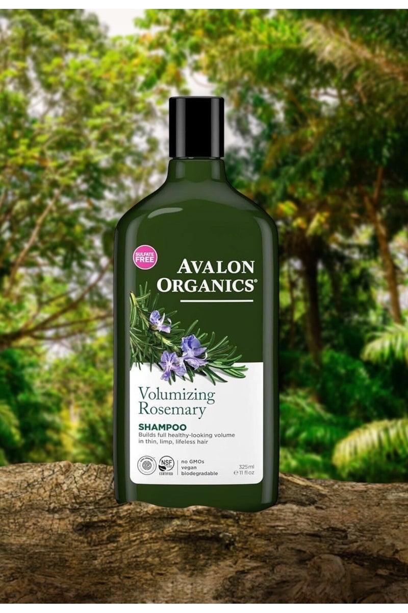 Avalon Organics Shampoo Volumizing Rosemary (325 ml) - Image 2