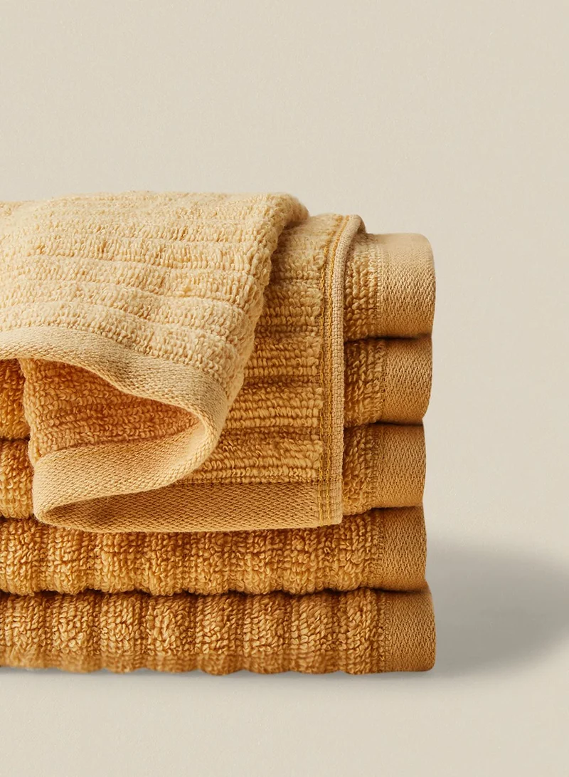 Noon East Set Of 12 Face Towels 450 Gsm
