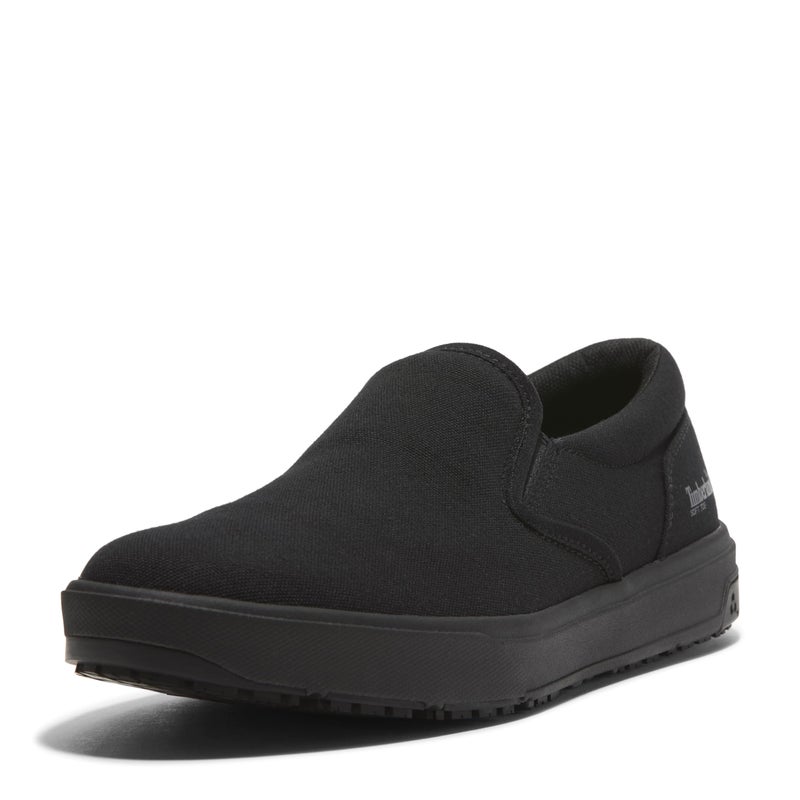 Timberland PRO Unisex Burbank SlipOn Soft Toe Slip Resistant Work Shoe Black 35W - Image 2