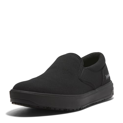 Timberland PRO Unisex Burbank SlipOn Soft Toe Slip Resistant Work Shoe Black 35W - Image 1
