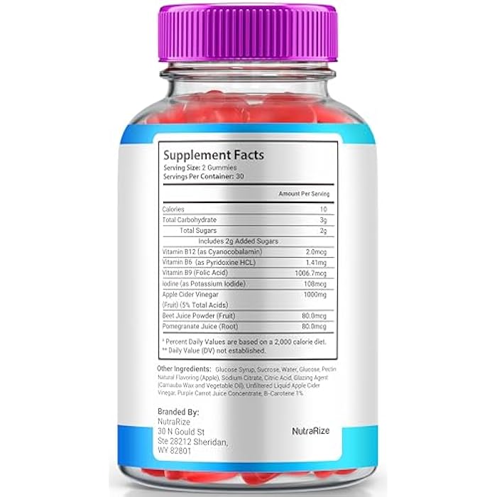 NutraRize (2 Pack) Slim Aura Keto ACV Gummies, Official Slim Aura Keto Gummies for Weight Loss, Natural Keto Plus Apple Cider Vinegar Gummy, Premium Keto+ACV Formula, SlimAura ACV Keto Gomitas (120 Gummies) - Image 2
