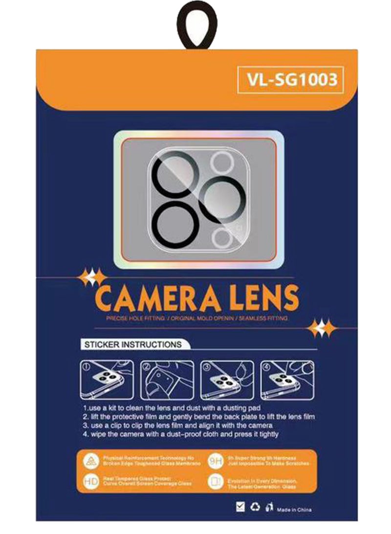 VOLT Crystal Clear Glass Lens Protector for iPhone 15 Plus - Image 2