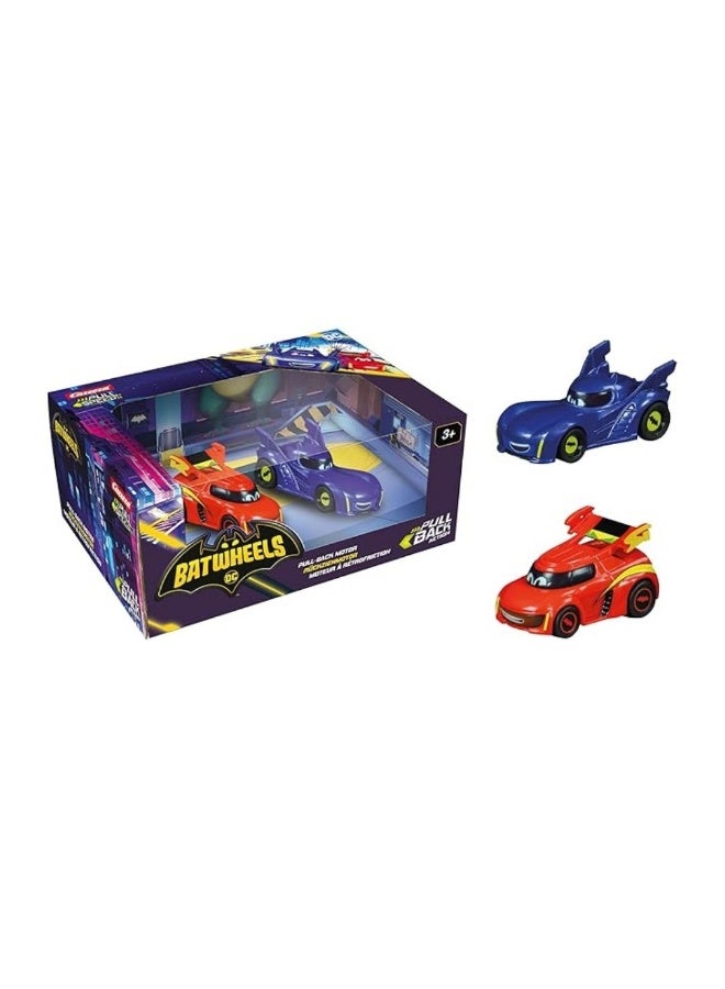Carrera Pull & Speed Batwheels Twin Pack, Bam vs Redbird I 1:43 Scale I For Ages 3+ - Image 4