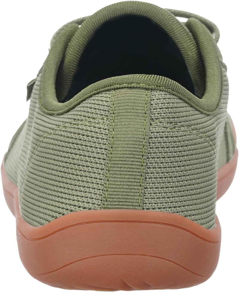 WHITIN Men's Extra Wide Fashion Barefoot Sneakers Zero Drop Sole W81 Size 11W Minimus Weightlifting Minimalist Tennis Shoes Walking Green Gum 44 - Image 3