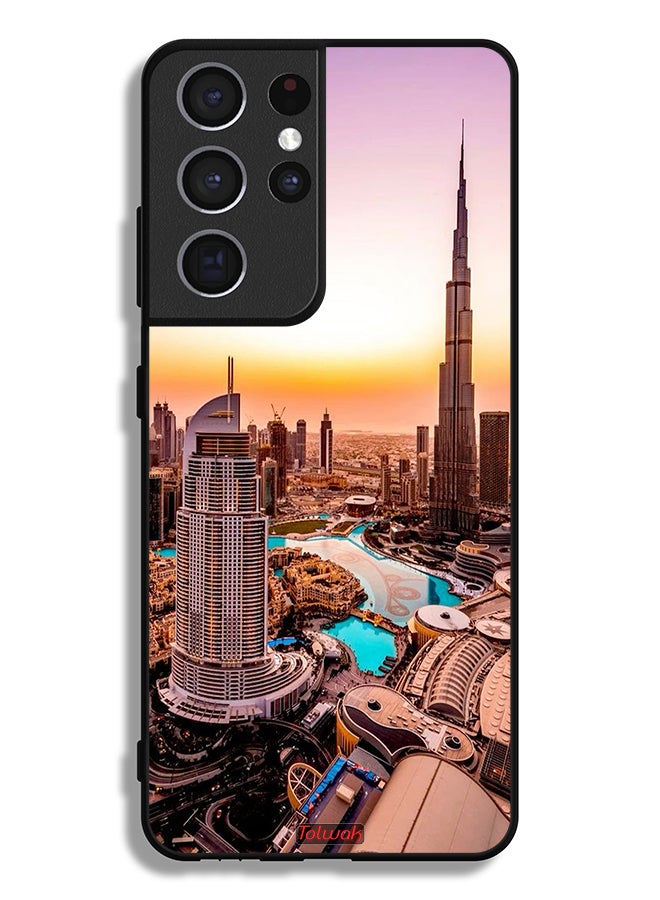 Tolwak Samsung Galaxy S21 Ultra 5G Protective Case Cover Downtown Dubai - Image 3