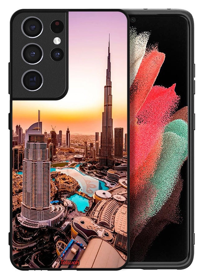 Tolwak Samsung Galaxy S21 Ultra 5G Protective Case Cover Downtown Dubai - Image 2