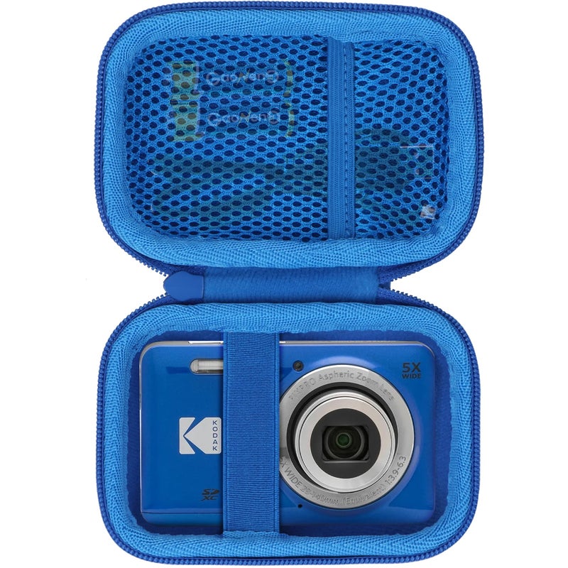 Lebakort Storage Case Compatible with KODAK PIXPRO Friendly Zoom FZ45 FZ55 16MP Digital Camera Blue Case - Image 2