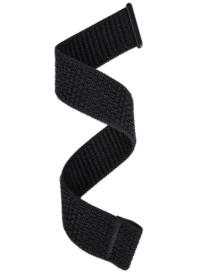 C2D JOY Sport Mesh Nylon Bands Compatible with Garmin Vivosmart 5 tracker Replacement Bands with Black Case-Black - Image 3
