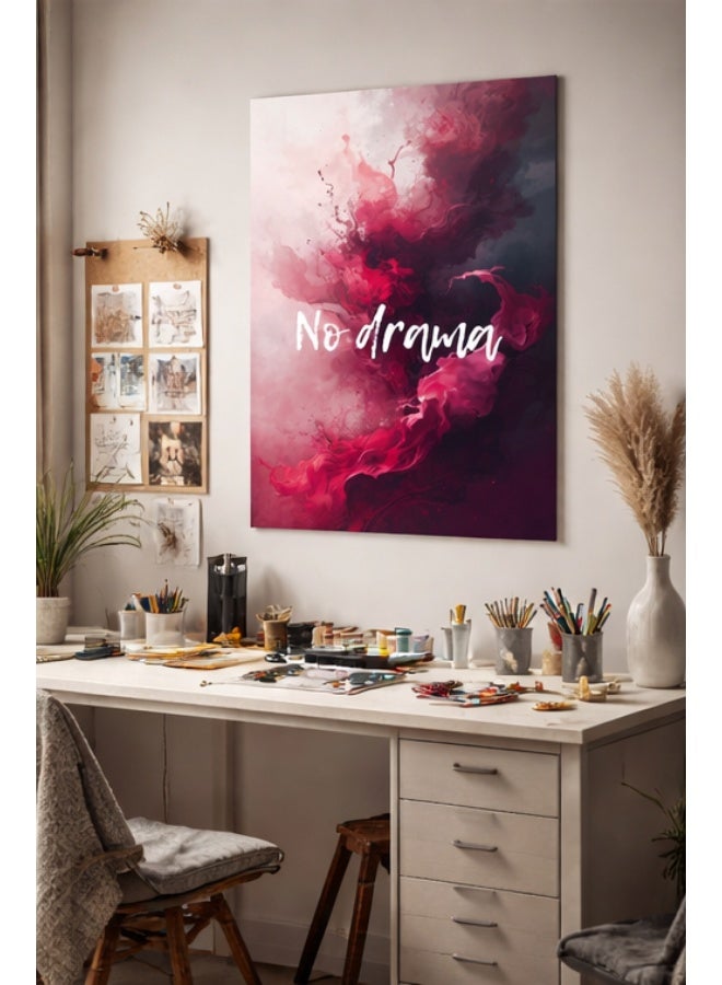 UPC Modern Abstract Wall Poster 50x70 cm – “No Drama” Artistic Design | Premium Wall Art Decor - Image 4