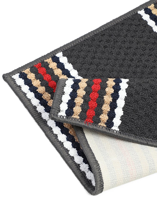 Status Status Contract Anti Slip Front Monsoon Doormat (38x58cm)| Living Room Rug for Entrance Door|Polypropylene Floor Mat for Home|Essential Small Rug for Office, Bedroom & Kitchen - Multi Color - Image 4