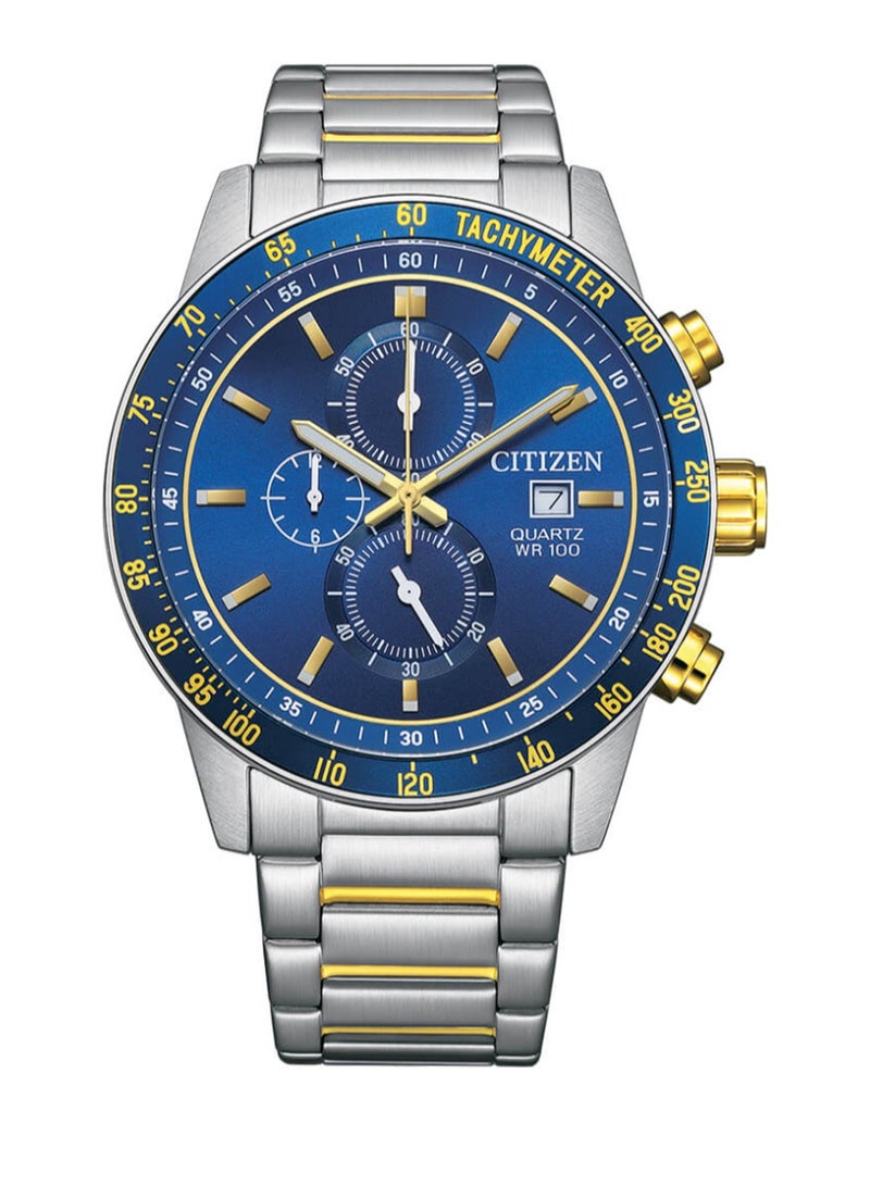 CITIZEN ساعة يد AQ Chrono للرجال AN3684-59L - Image 1