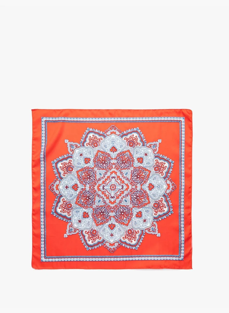 كوتون Patterned Shawl